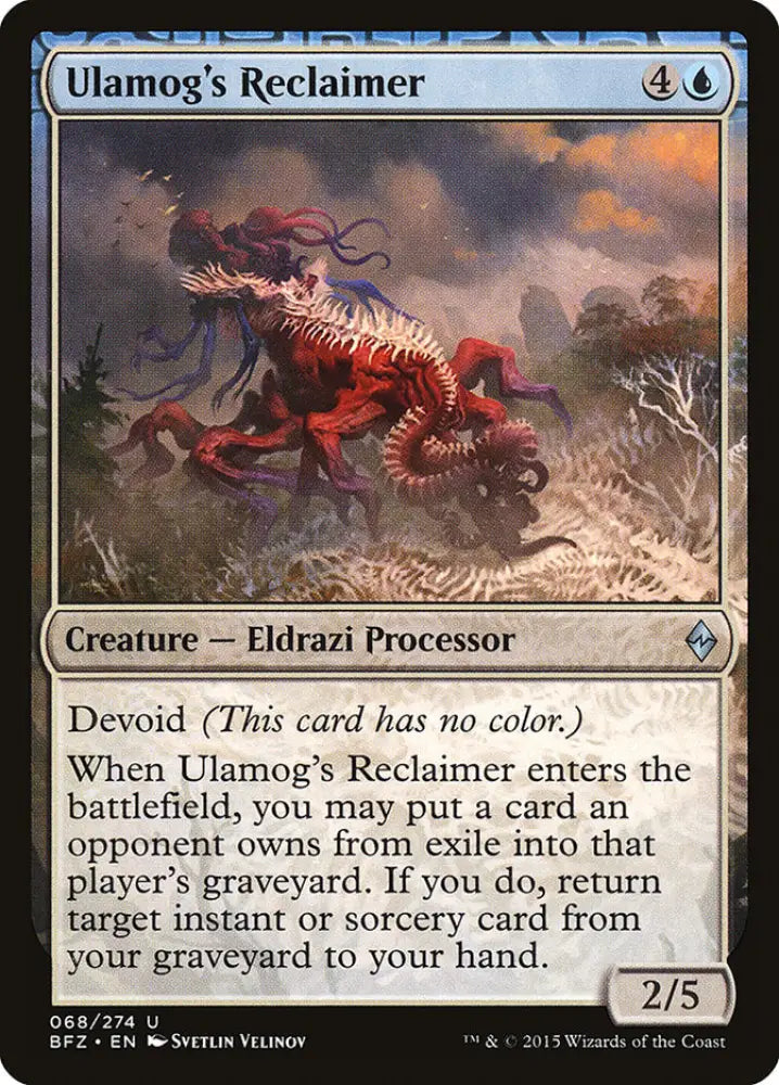 Ulamog’s Reclaimer [Battle for Zendikar] - MTG Single