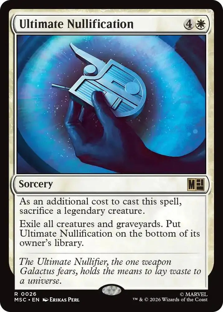 Ultimate Nullification (Surge Foil) (26) [Marvel Super Heroes Commander]