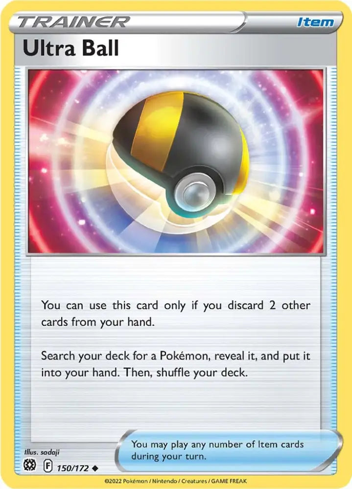 Ultra Ball (150/172) [Sword & Shield: Brilliant Stars] - Pokemon Single