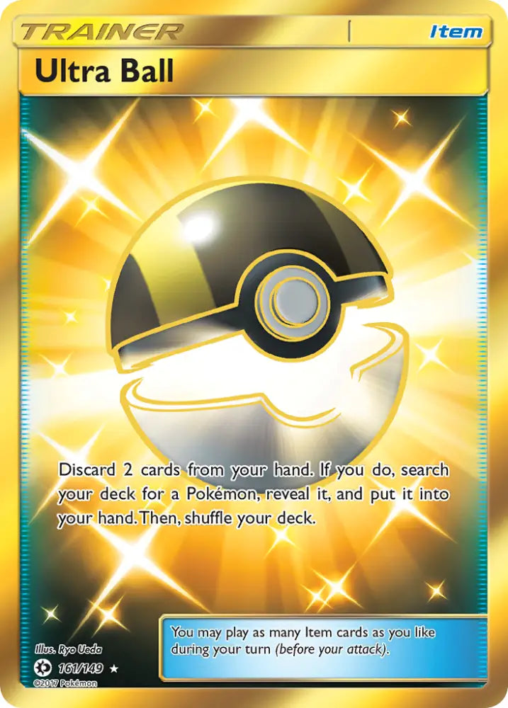 Ultra Ball (161/149) [Sun & Moon: Base Set] - Pokemon Single