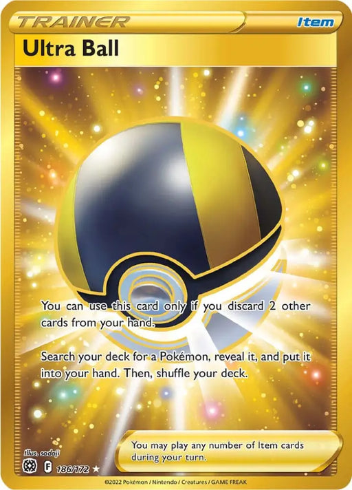 Ultra Ball (186/172) [Sword & Shield: Brilliant Stars] - Pokemon Single