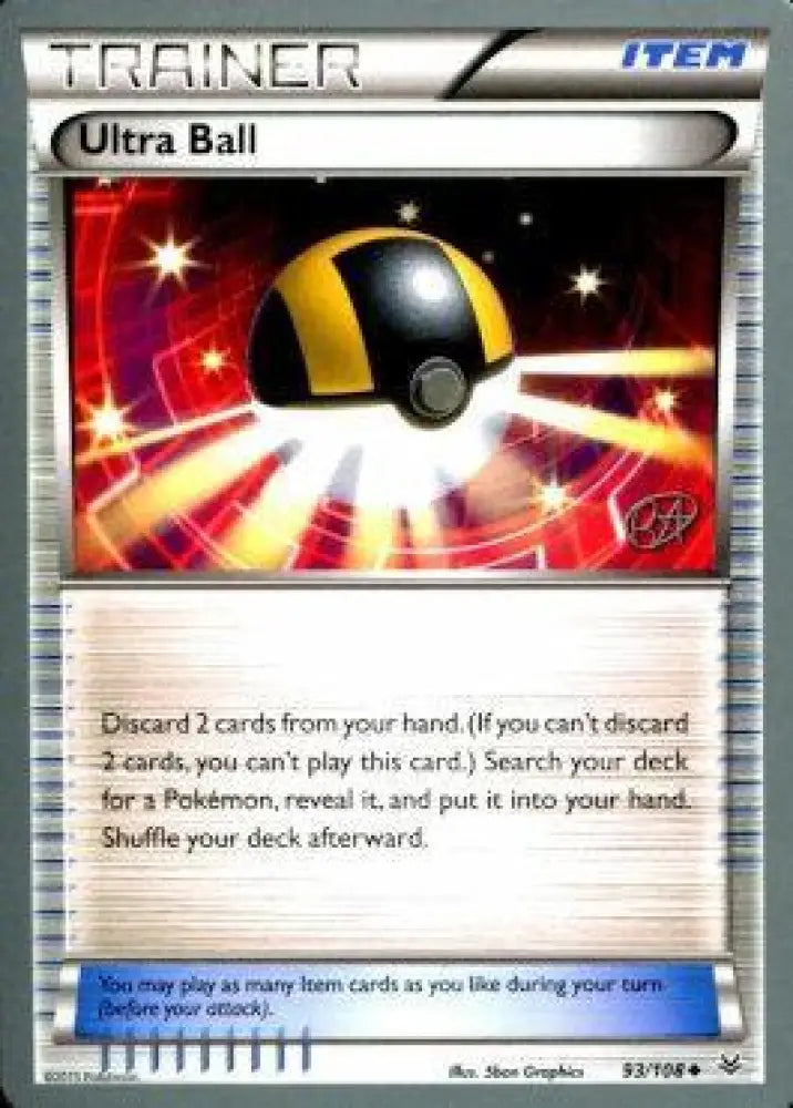 Ultra Ball (93/108) (The Flying Hammer - Rowan Stavenow) [World Championships 2015] - Pokemon Single