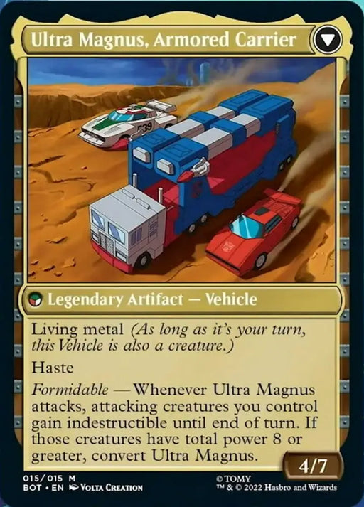 Ultra Magnus Tactician // Ultra Magnus Armored Carrier [Transformers] - MTG Single
