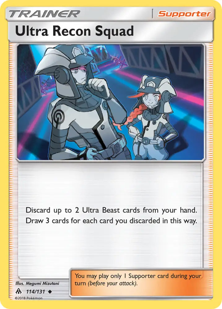 Ultra Recon Squad (114/131) [Sun & Moon: Forbidden Light] - Pokemon Single