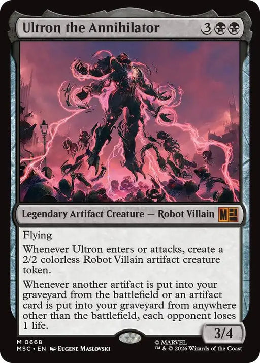 Ultron the Annihilator (668) [Marvel Super Heroes Commander]