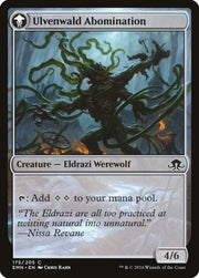 Ulvenwald Captive // Ulvenwald Abomination [Eldritch Moon] - MTG Single