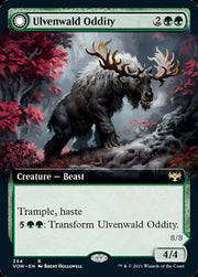 Ulvenwald Oddity // Ulvenwald Behemoth (Extended Art) [Innistrad: Crimson Vow] - MTG Single
