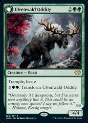 Ulvenwald Oddity // Ulvenwald Behemoth [Innistrad: Crimson Vow] - MTG Single