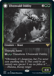 Ulvenwald Oddity // Ulvenwald Behemoth [Innistrad: Double Feature] - MTG Single