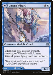 Umara Wizard // Umara Skyfalls [Zendikar Rising] - MTG Single