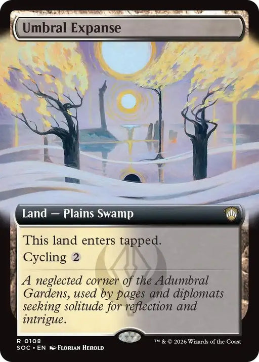 Umbral Expanse (Extended Art) (108) [Secrets of Strixhaven Commander]