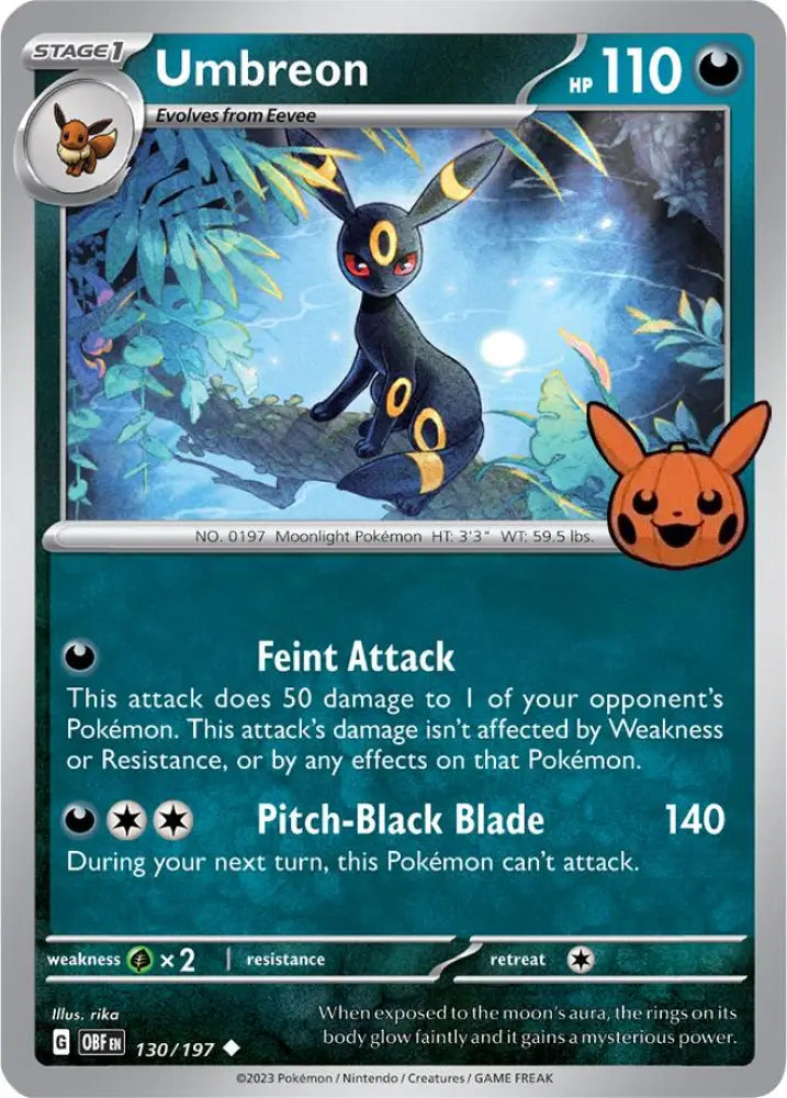 Umbreon (130/197) [Trick or Trade 2024] - Pokemon Single