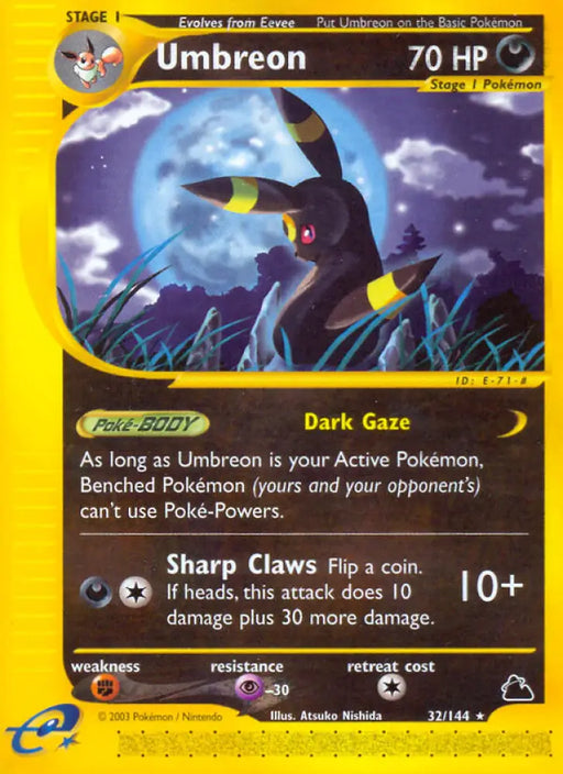 Umbreon (32/144) [Skyridge] - Pokemon Single