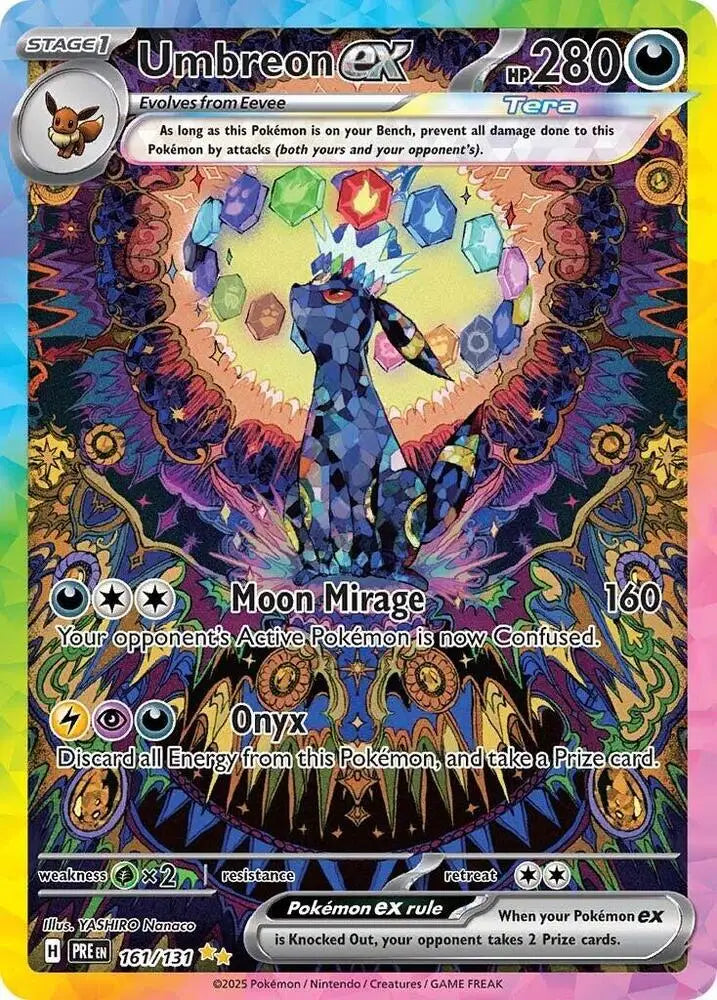 Umbreon ex (161/131) [Scarlet & Violet: Prismatic Evolutions] - Pokemon Single