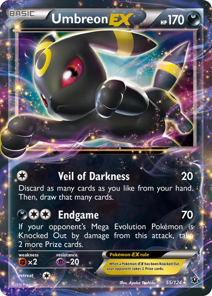 Umbreon EX (55/124) [XY: Fates Collide] - Pokemon Single