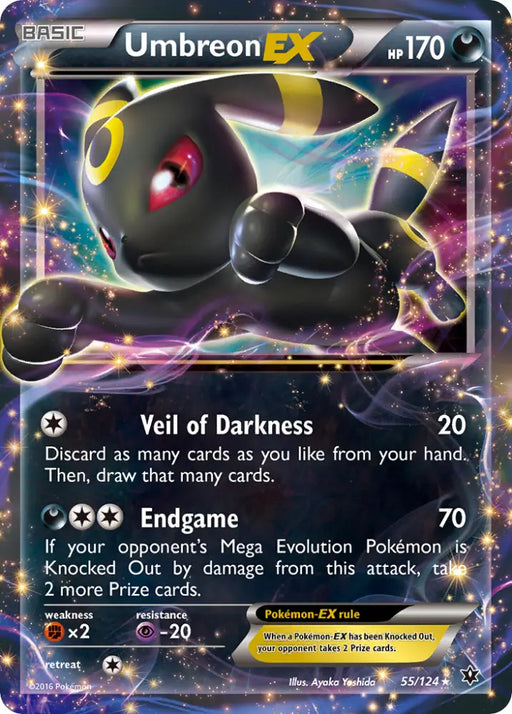 Umbreon EX (55/124) [XY: Fates Collide] - Pokemon Single