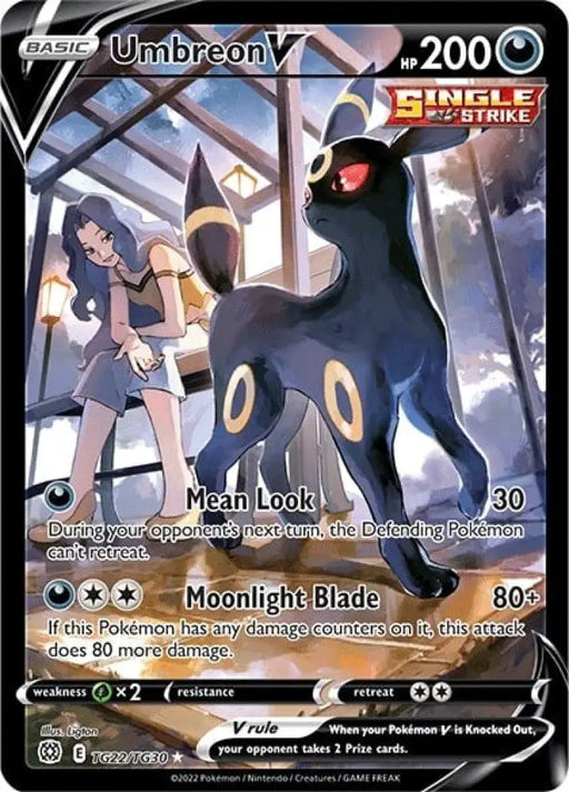 Umbreon V (TG22/TG30) [Sword & Shield: Brilliant Stars] - Pokemon Single