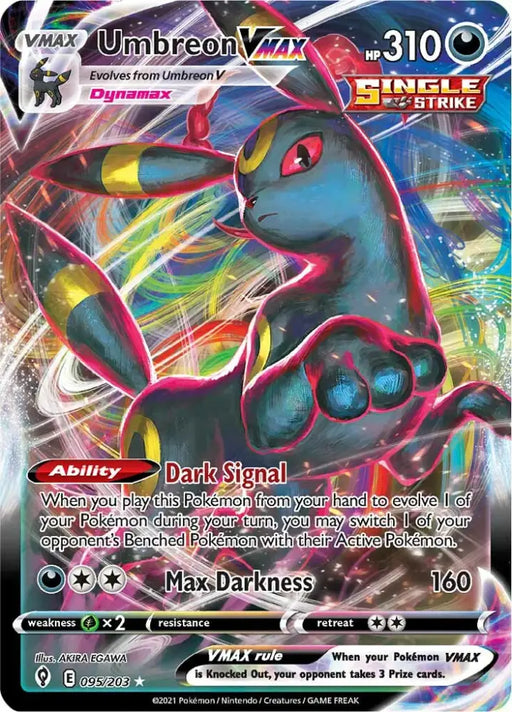 Umbreon VMAX (095/203) [Sword & Shield: Evolving Skies] - Pokemon Single
