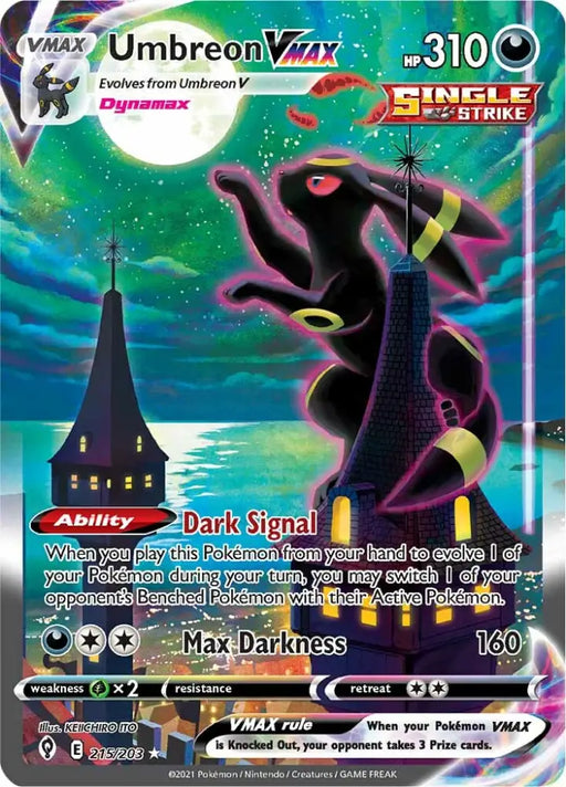 Umbreon VMAX (215/203) [Sword & Shield: Evolving Skies] - Pokemon Single