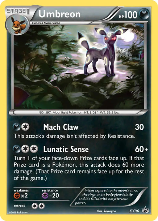 Umbreon (XY96) [XY: Black Star Promos] - Pokemon Single