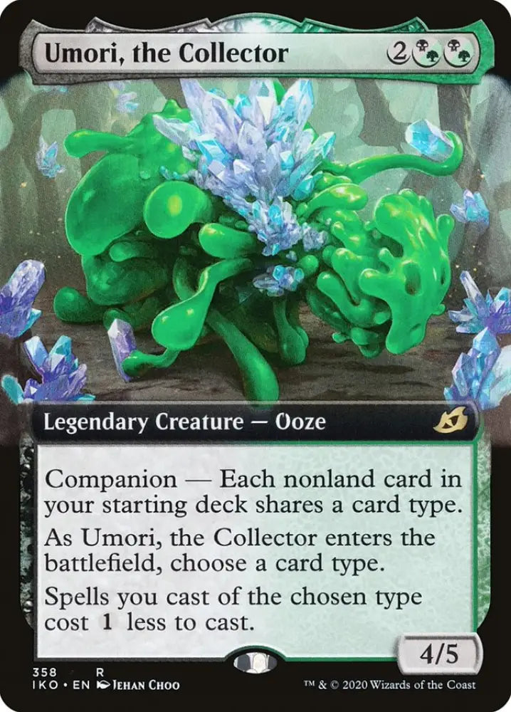 Umori the Collector (Extended Art) [Ikoria: Lair of Behemoths] - MTG Single
