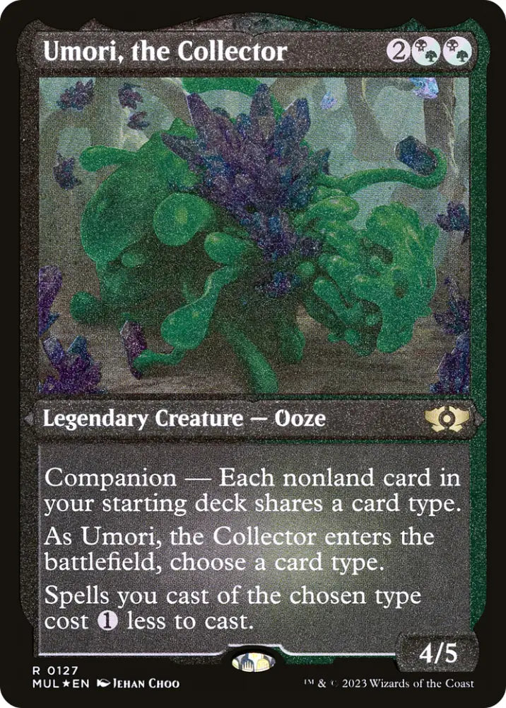 Umori the Collector (Foil Etched) [Multiverse Legends] - MTG Single