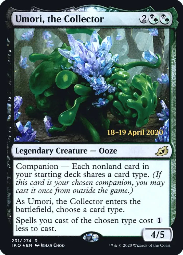 Umori the Collector [Ikoria: Lair of Behemoths Prerelease Promos] - MTG Single