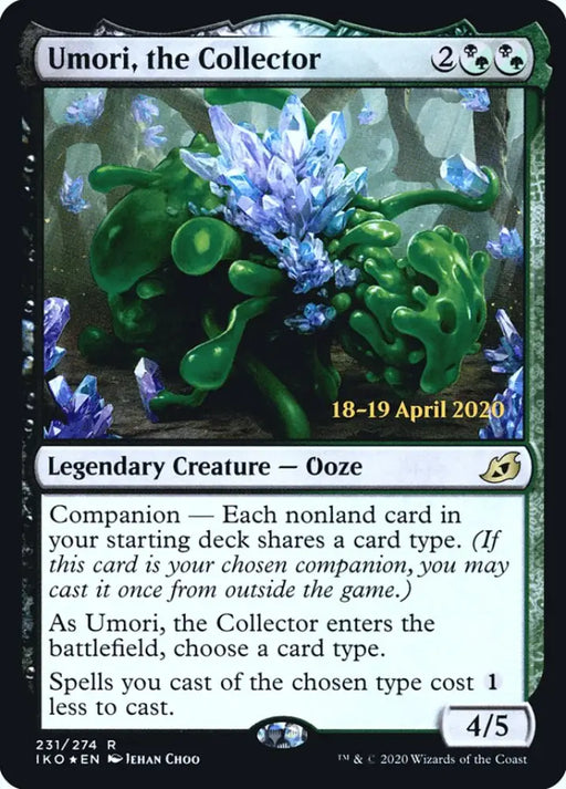 Umori the Collector [Ikoria: Lair of Behemoths Prerelease Promos] - MTG Single