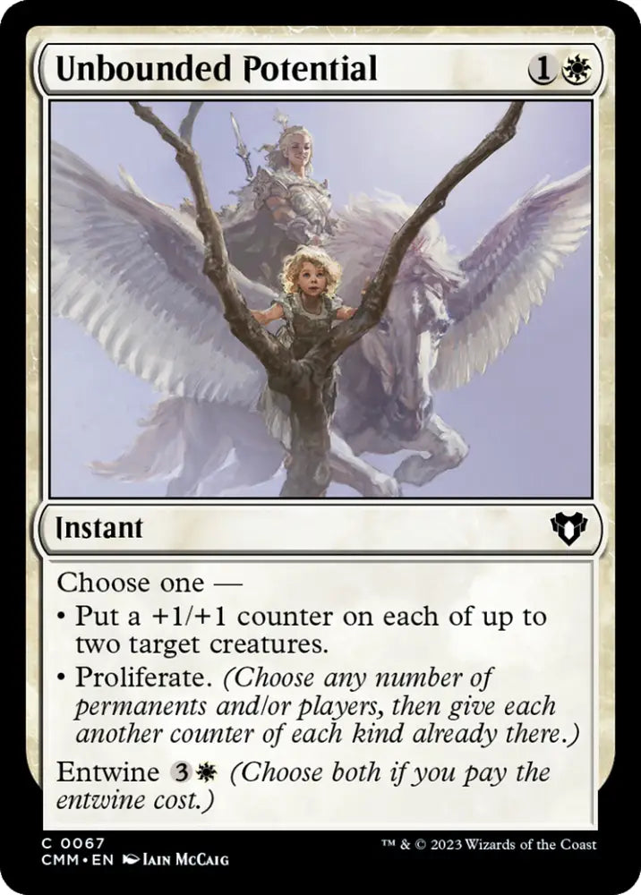 Unbounded Potential [Commander Masters] - MTG Single