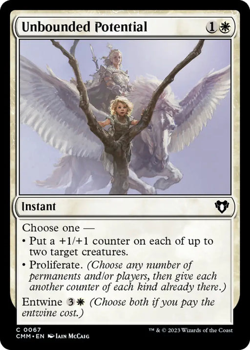 Unbounded Potential [Commander Masters] - MTG Single