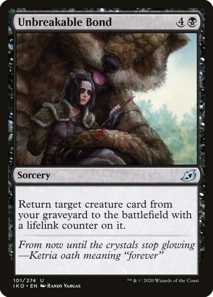 Unbreakable Bond [Ikoria: Lair of Behemoths] - MTG Single