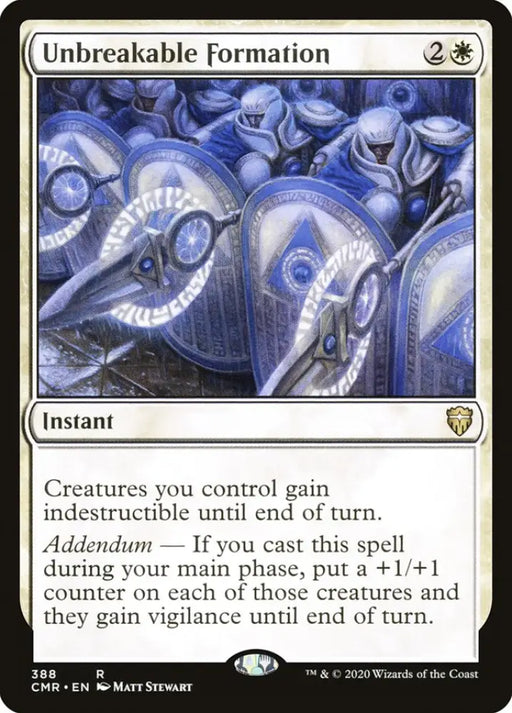 Unbreakable Formation [Commander Legends] - MTG Single