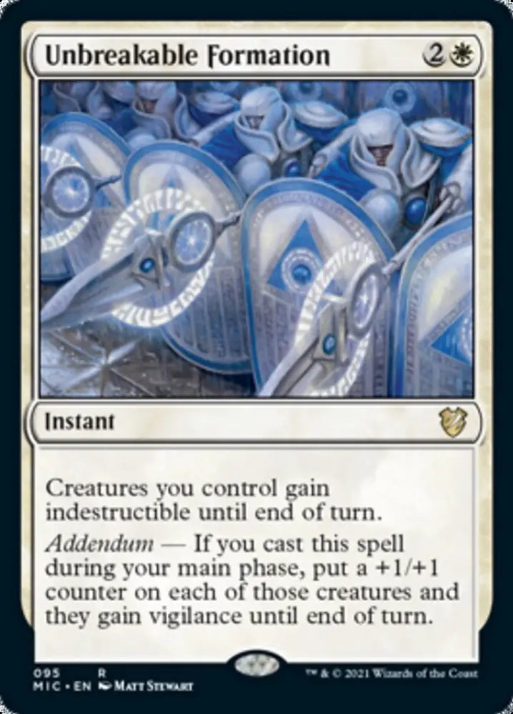 Unbreakable Formation [Innistrad: Midnight Hunt Commander] - MTG Single