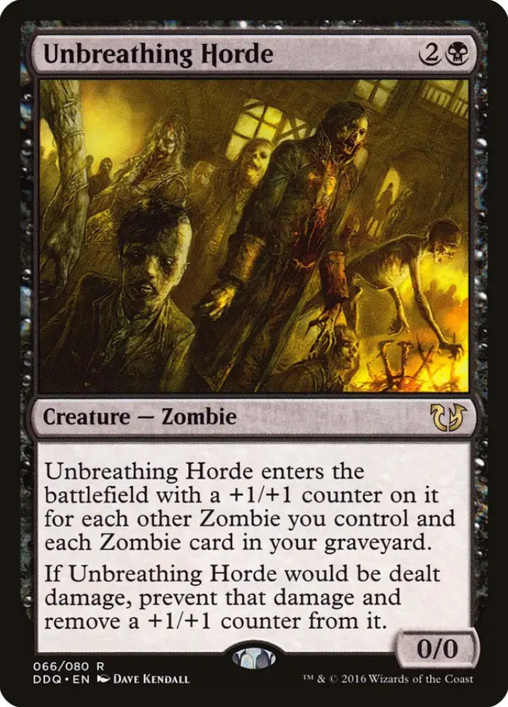Unbreathing Horde [Duel Decks: Blessed vs. Cursed] - MTG Single