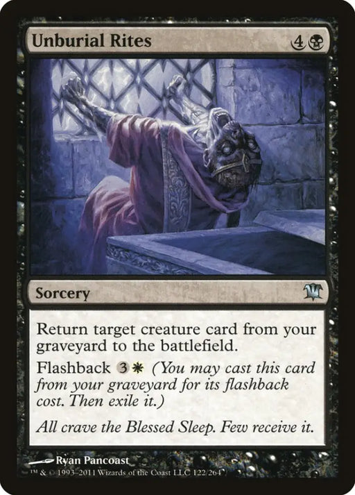 Unburial Rites [Innistrad] - MTG Single