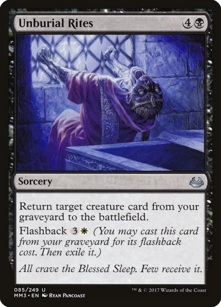 Unburial Rites [Modern Masters 2017] - MTG Single