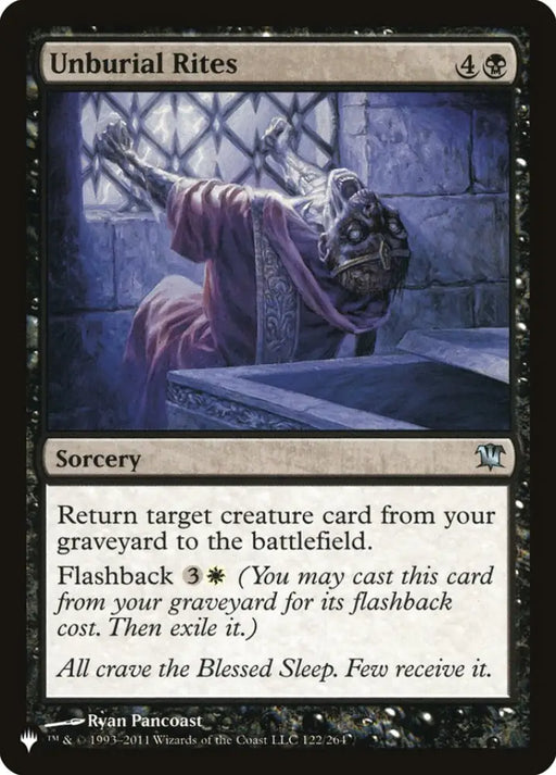 Unburial Rites [The List] - MTG Single