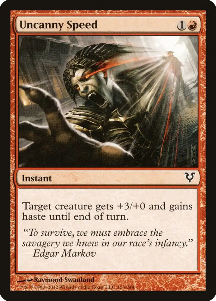Uncanny Speed [Avacyn Restored] - MTG Single