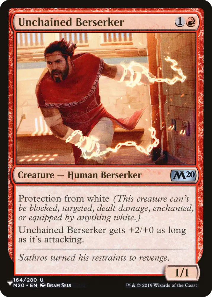 Unchained Berserker [The List] - MTG Single