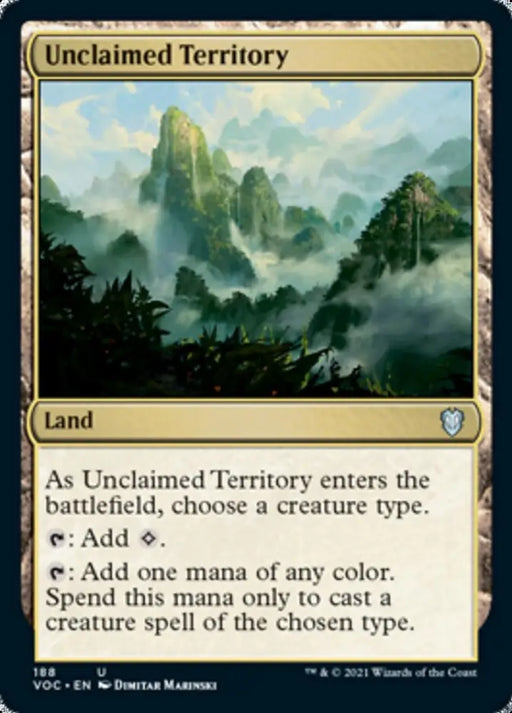 Unclaimed Territory [Innistrad: Crimson Vow Commander] - MTG Single