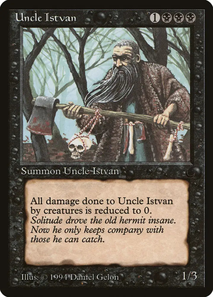 Uncle Istvan [The Dark] - MTG Single