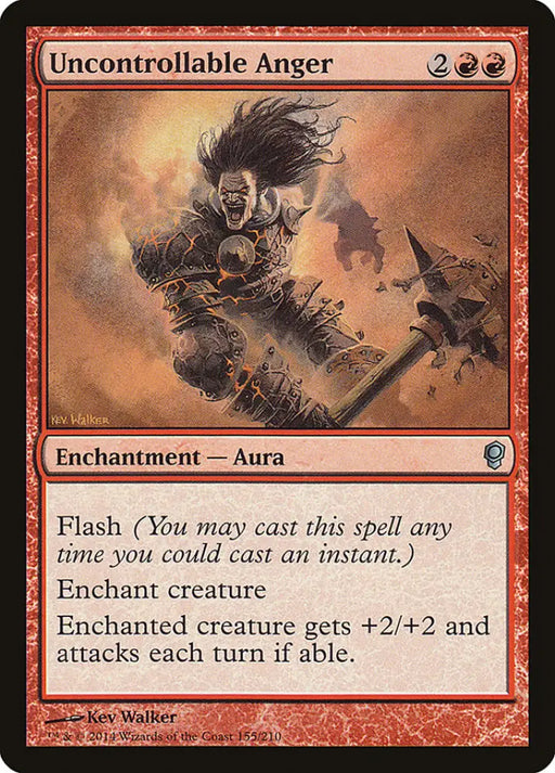 Uncontrollable Anger [Conspiracy] - MTG Single