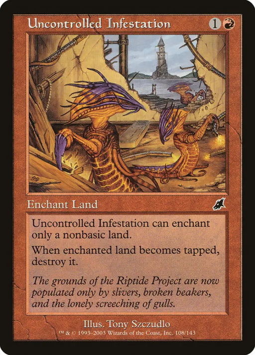 Uncontrolled Infestation [Scourge] - MTG Single