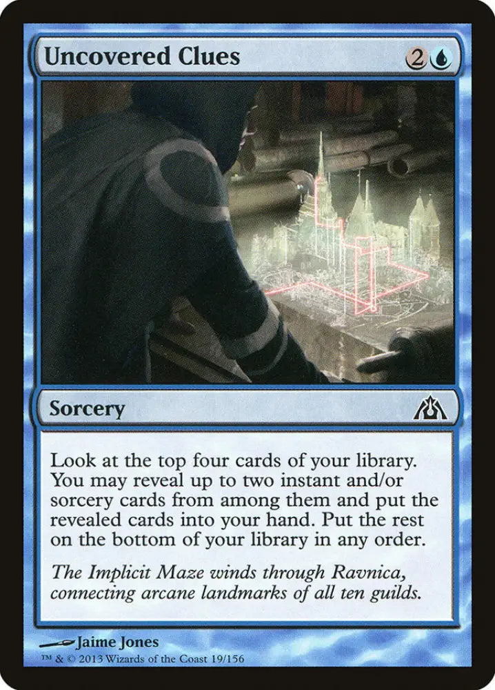 Uncovered Clues [Dragon’s Maze] - MTG Single