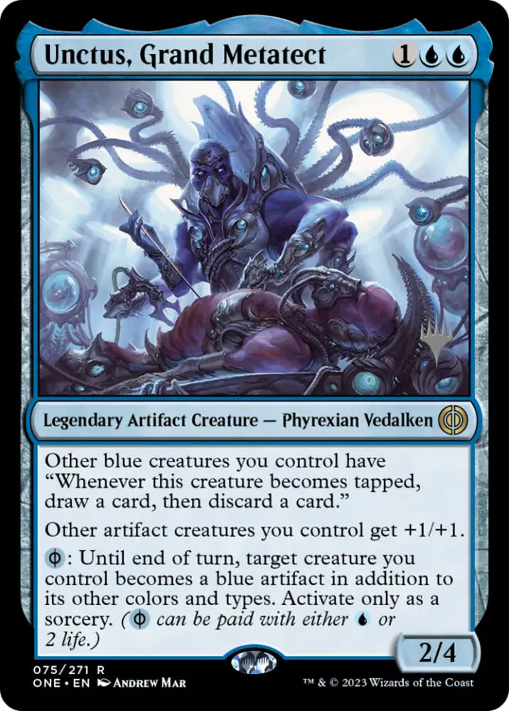 Unctus Grand Metatect (Promo Pack) [Phyrexia: All Will Be One Promos] - MTG Single