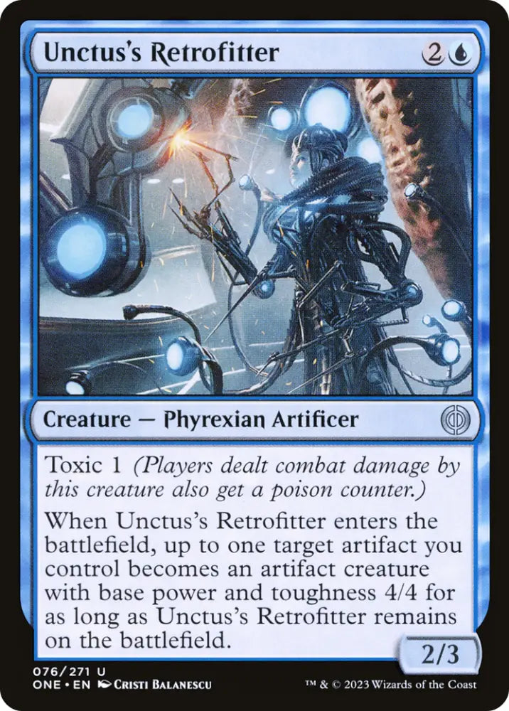 Unctus’s Retrofitter [Phyrexia: All Will Be One] - MTG Single