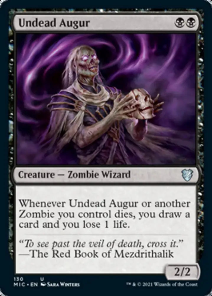 Undead Augur [Innistrad: Midnight Hunt Commander] - MTG Single
