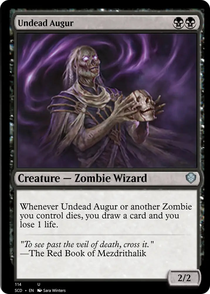 Undead Augur [Starter Commander Decks] - MTG Single