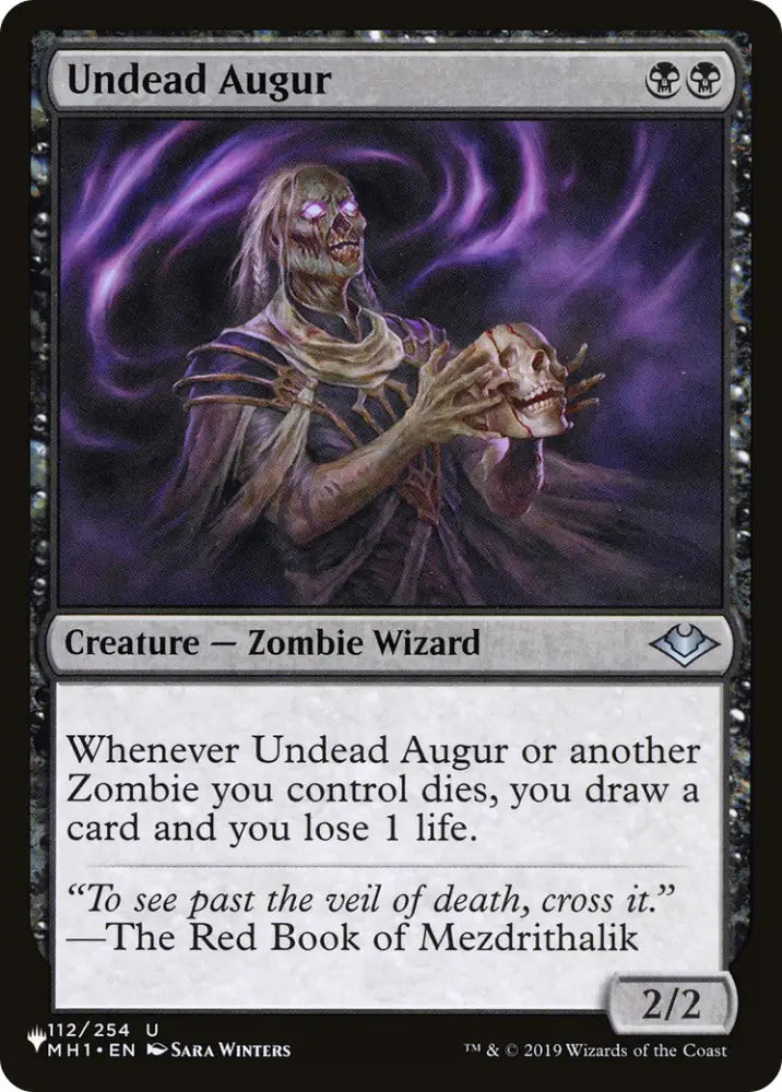 Undead Augur [The List] - MTG Single