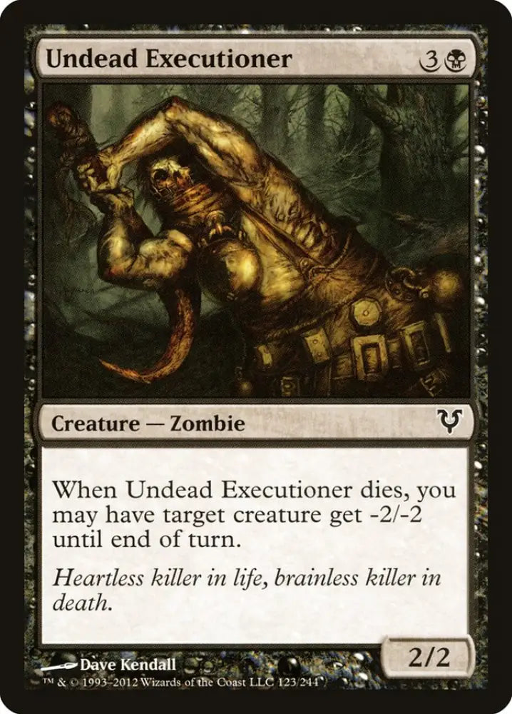 Undead Executioner [Avacyn Restored] - MTG Single